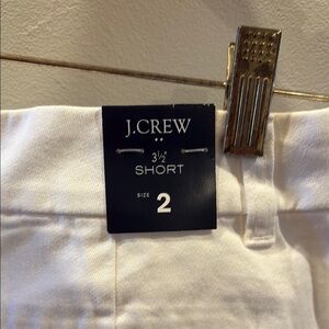 J.Crew Size 2 New With Tags White Women’s Shorts